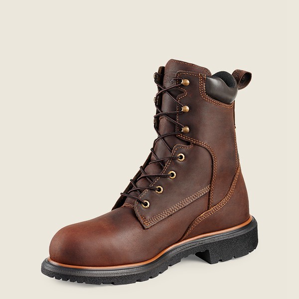 Botas de Trabajo Red Wing Hombre Marrom - Dynaforce® - 8-Inch Waterproof Soft Toe - 609-VTPHRY